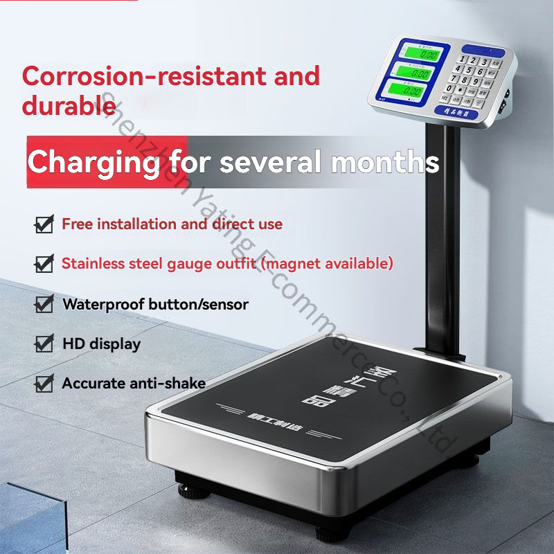 Commercial Kitchen Equipment - 200Kg Electronic Kitchen Scale Commercial Stall