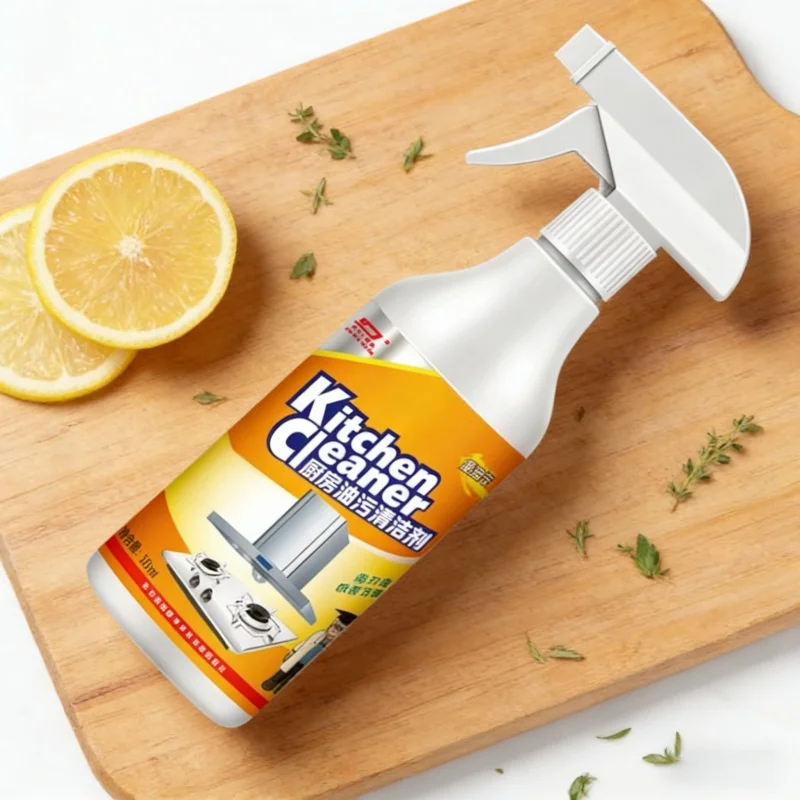 Commercial Kitchen Grease Cleaner - Heavy Oil Stain Degreaser Kitchen Cleaner