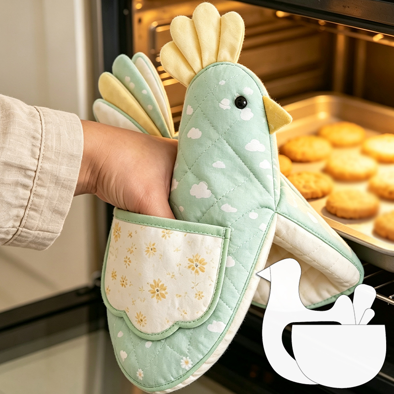 Commercial Kitchen Layout - YOMDID 5pcs Chicken Oven Mitt Pattern