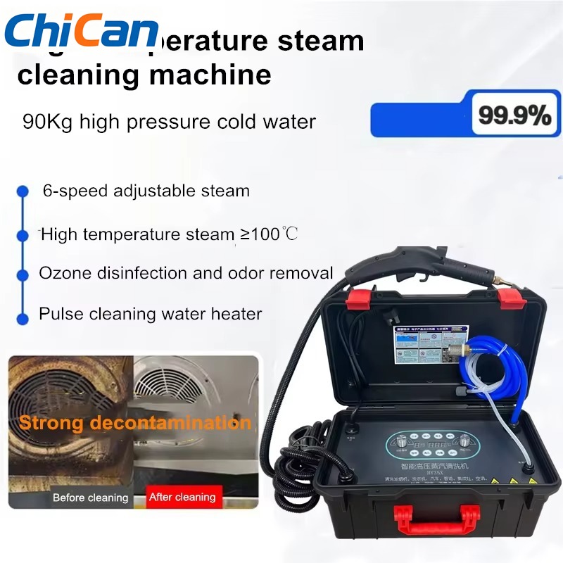 Commercial Kitchen Grease Cleaner - 3500W Commercial Steam Cleaner 150°C High