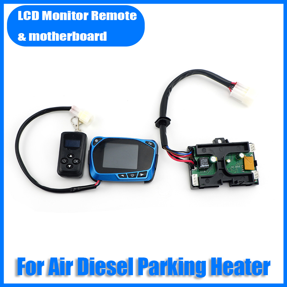 Food Warmer Display - 12V Air Diesel Heater LCD Monitor