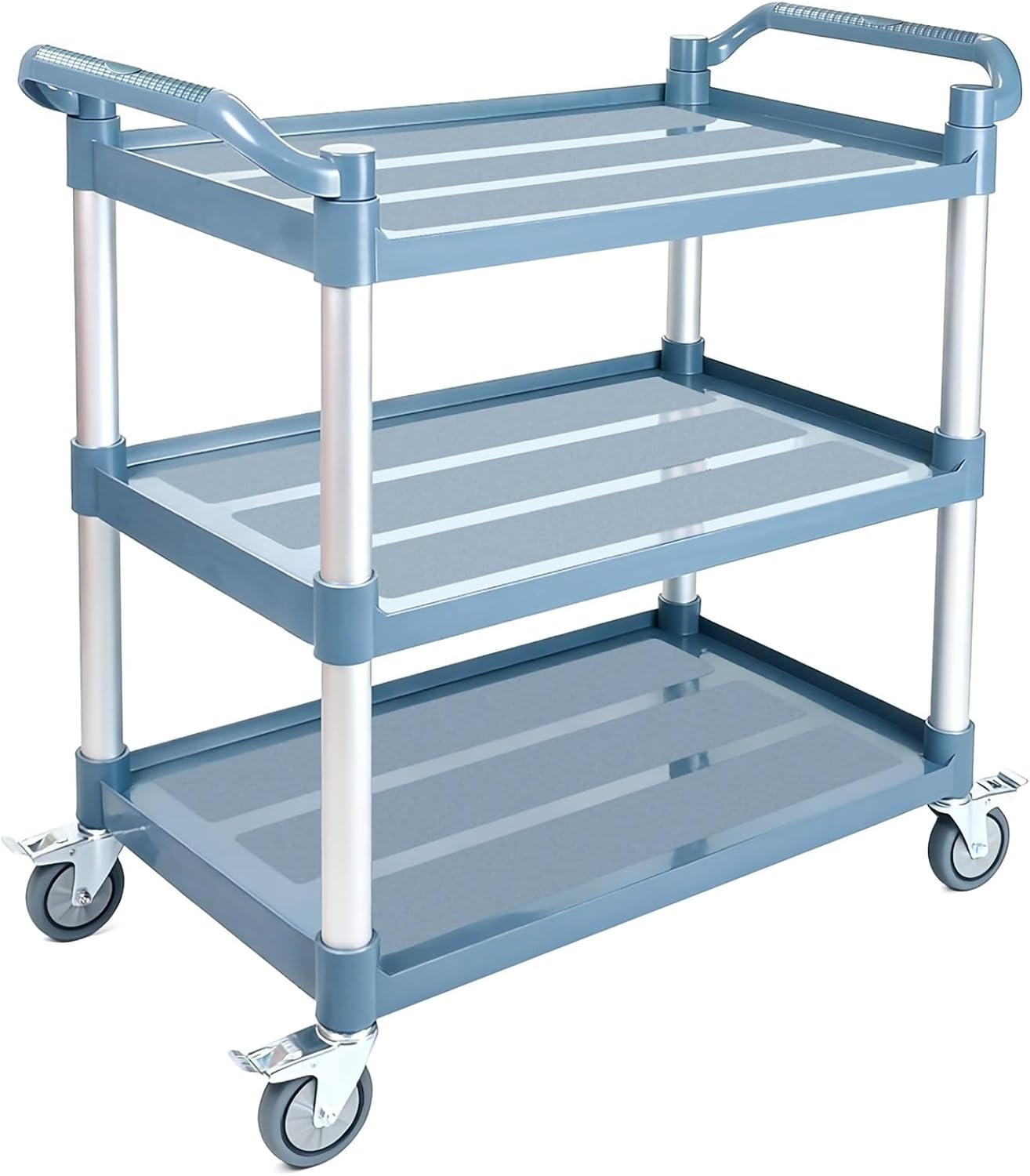 Commercial Kitchen Warehouse - 3-Tier Rolling Utility Service Cart 40