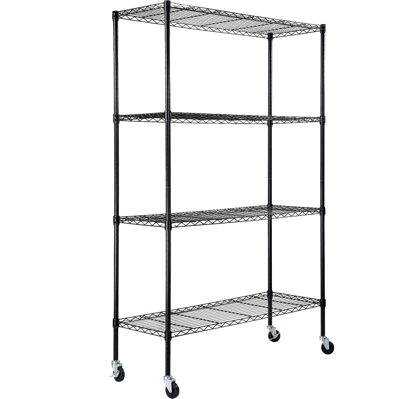 Commercial Kitchen Warehouse - 4 Layers Storage Shelf Ladder Shelving