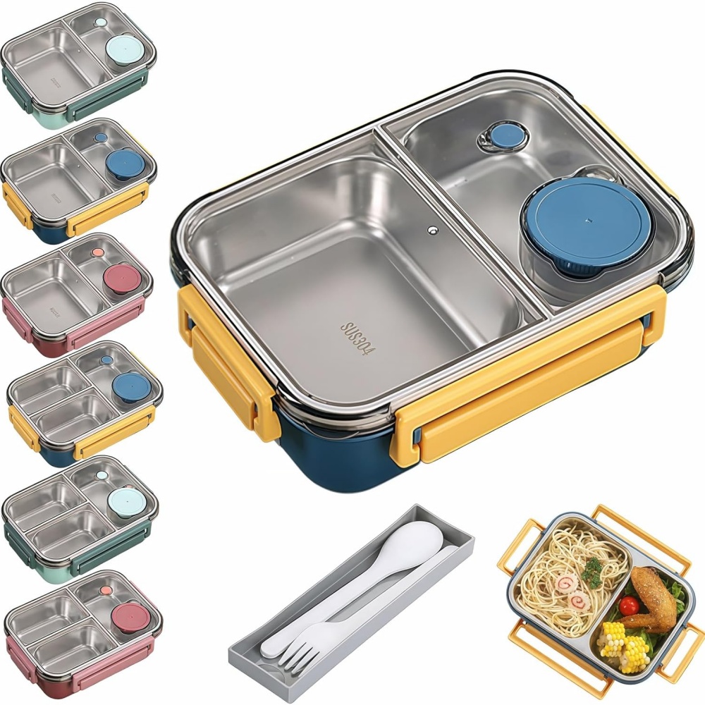 Food Warmer Display - 850ml Portable Lunch Boxes for Children