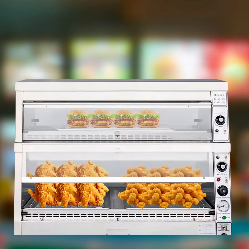 Food Warmer Display - TENSHINE KFC Style Display Warmer Auto