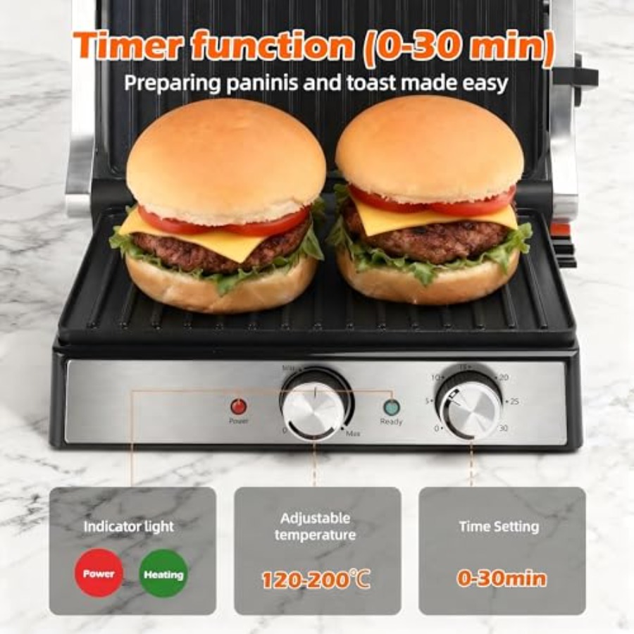 Panini Press Sandwich Maker wi - Sandwich Press Panini ulasan dan harga