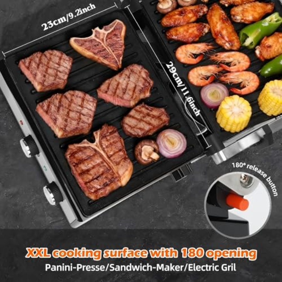 Panini Press Sandwich Maker wi - Sandwich Press Panini ulasan dan harga