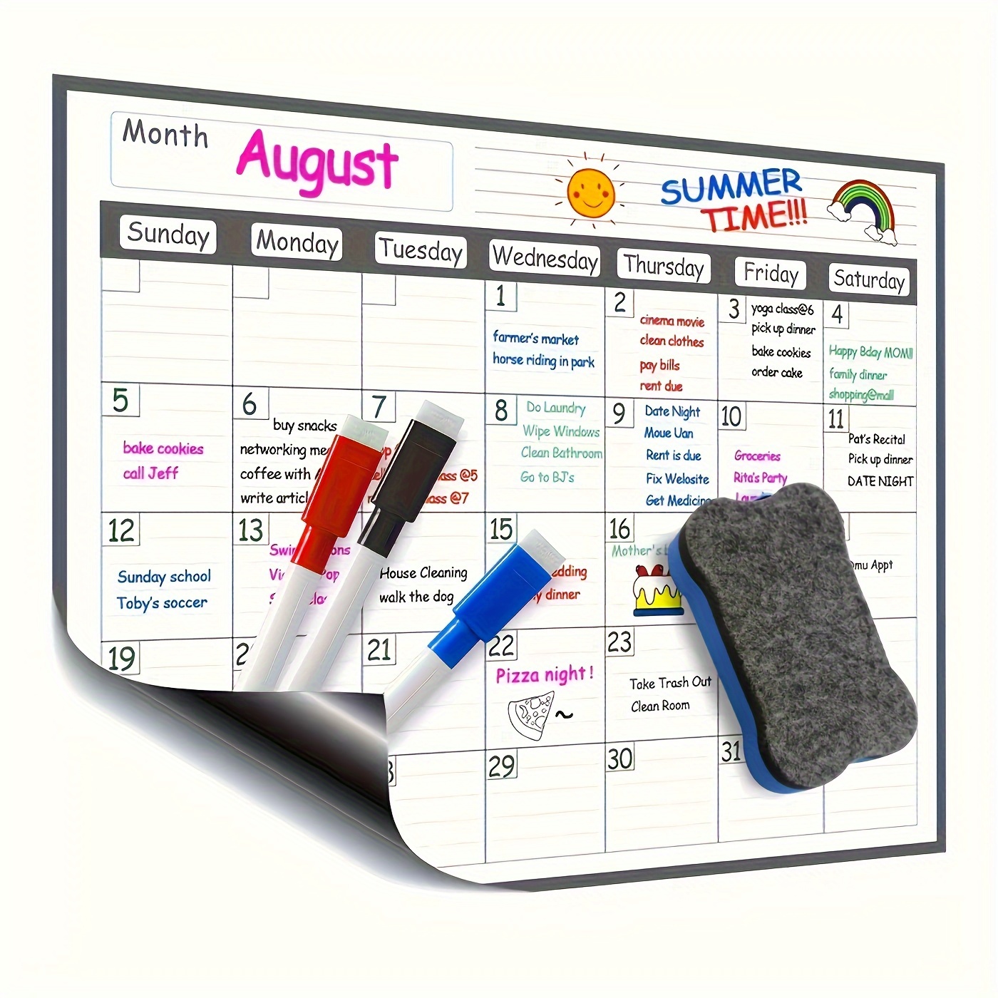 Magnetic refrigerator calendar - Commercial Kitchen Layout ulasan dan harga
