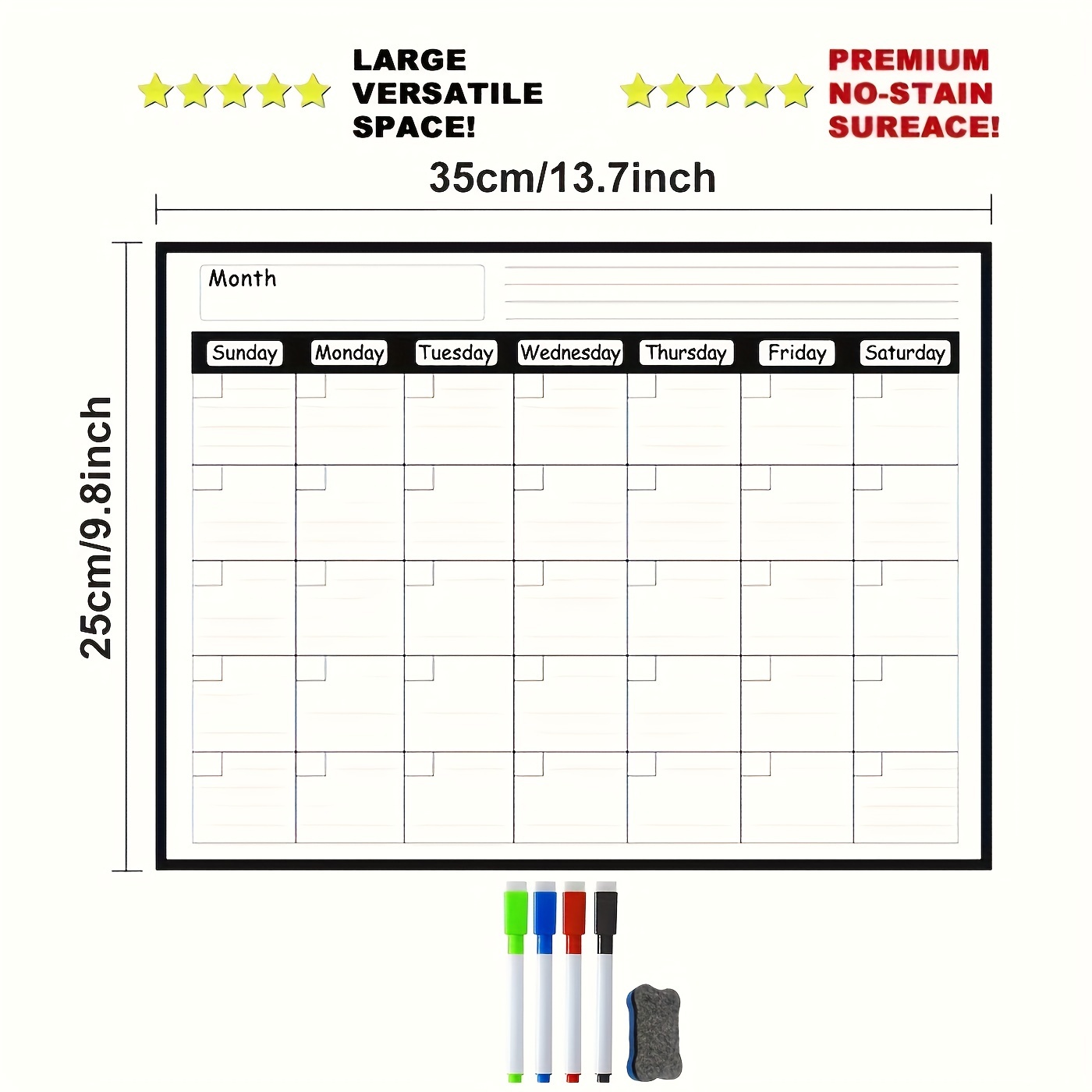 Magnetic refrigerator calendar - Commercial Kitchen Layout ulasan dan harga
