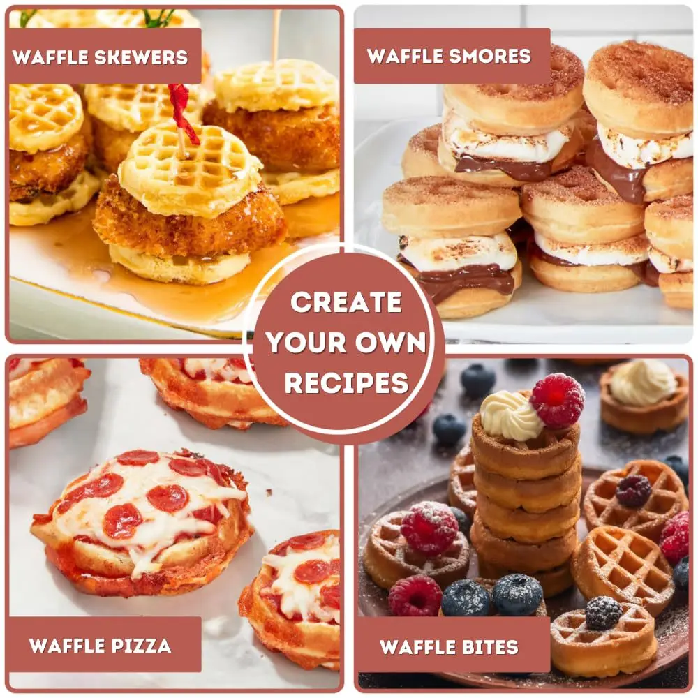 16-Hole Waffle Maker, Quick He - Sandwich Press Panini ulasan dan harga