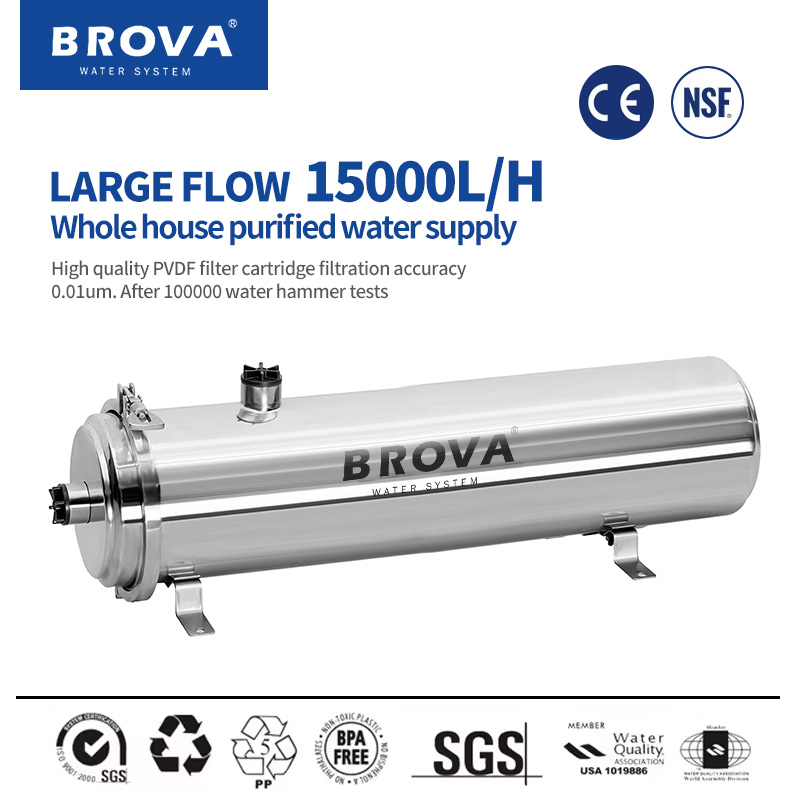 BROVA Super High Flow Rate 150 - Commercial Kitchen Water Filter ulasan dan harga