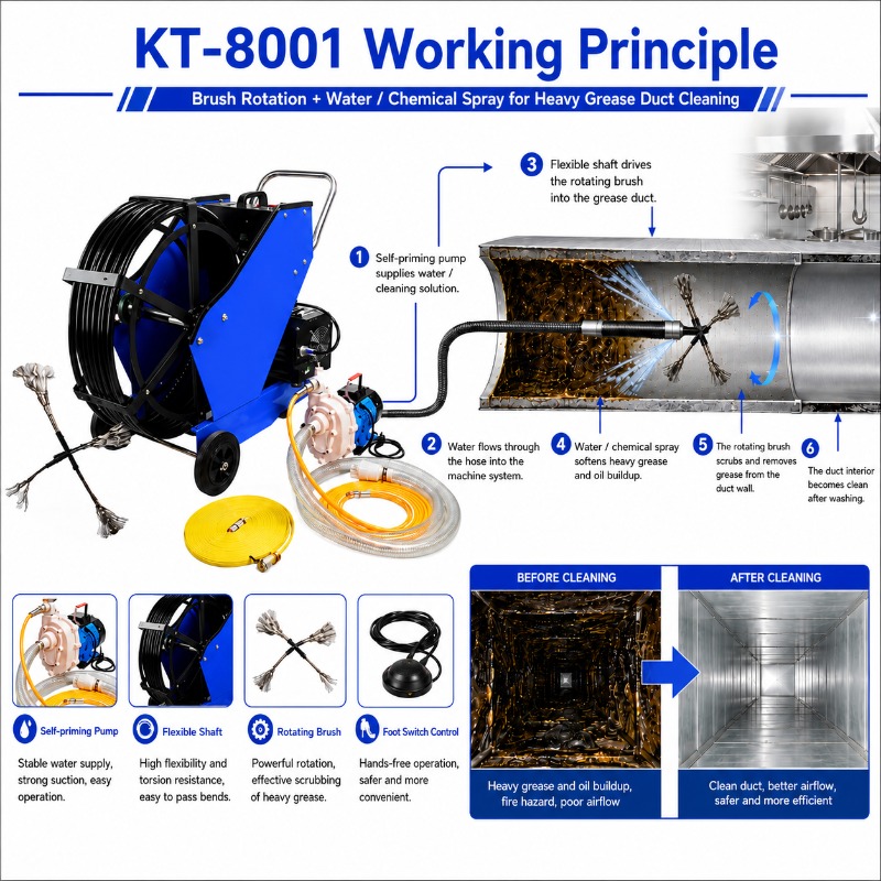 Commercial Kitchen Grease Duct - Commercial Kitchen Grease Cleaner ulasan dan harga