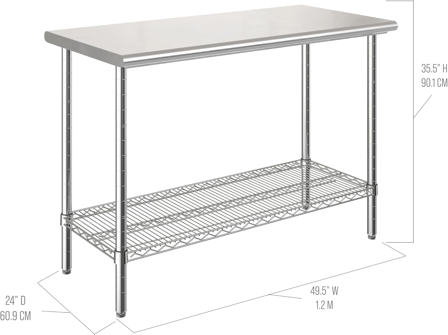 Commercial Work Table Island U - Commercial Kitchen Warehouse ulasan dan harga