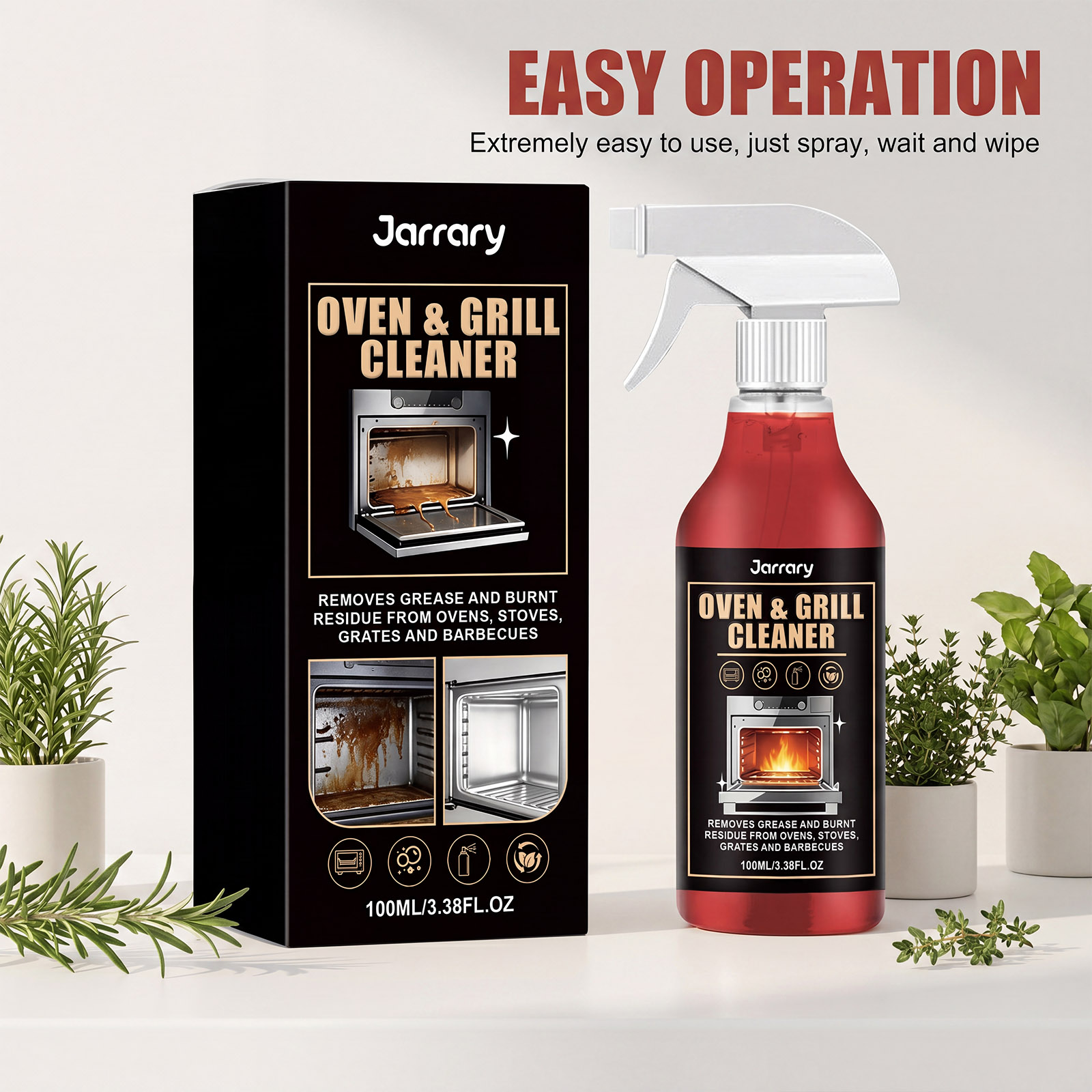 Oven Grill Degreaser Spray Hea - Commercial Kitchen Grease Cleaner ulasan dan harga