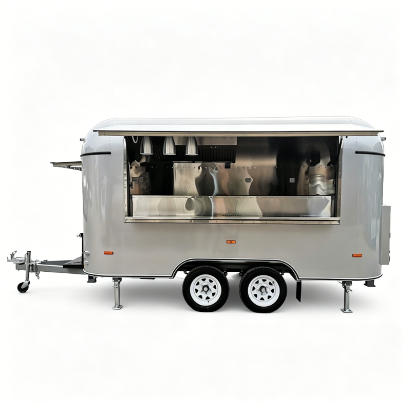 Stainless Steel Food Trailer M - Commercial Kitchen Layout ulasan dan harga