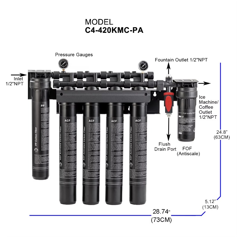 Ice Maker Coffee Machine Water - Commercial Kitchen Water Filter ulasan dan harga