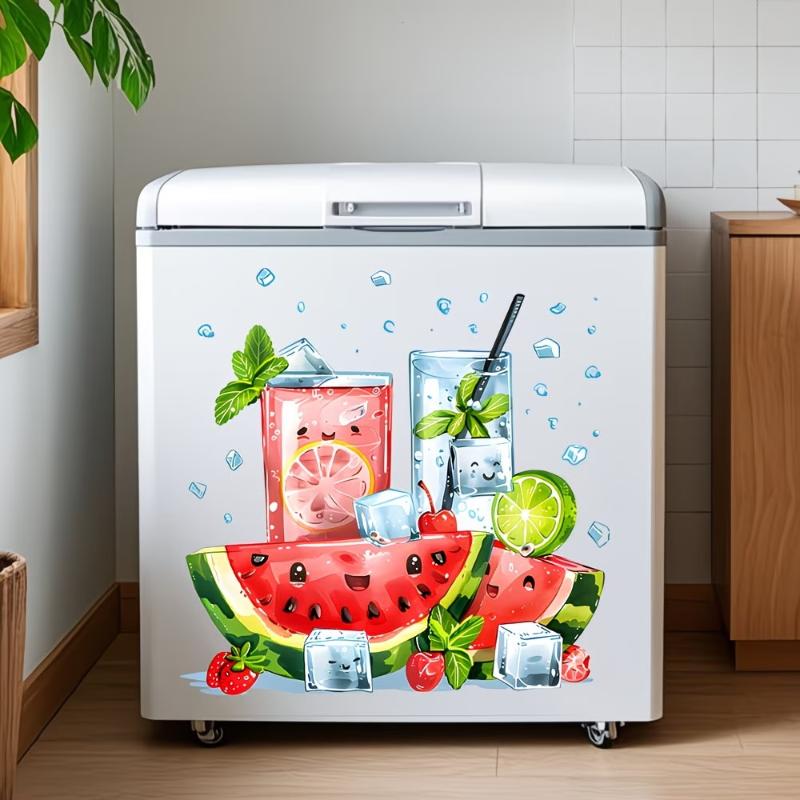 New Cool Summer Watermelon Dri - Commercial Kitchen Wall Panels ulasan dan harga