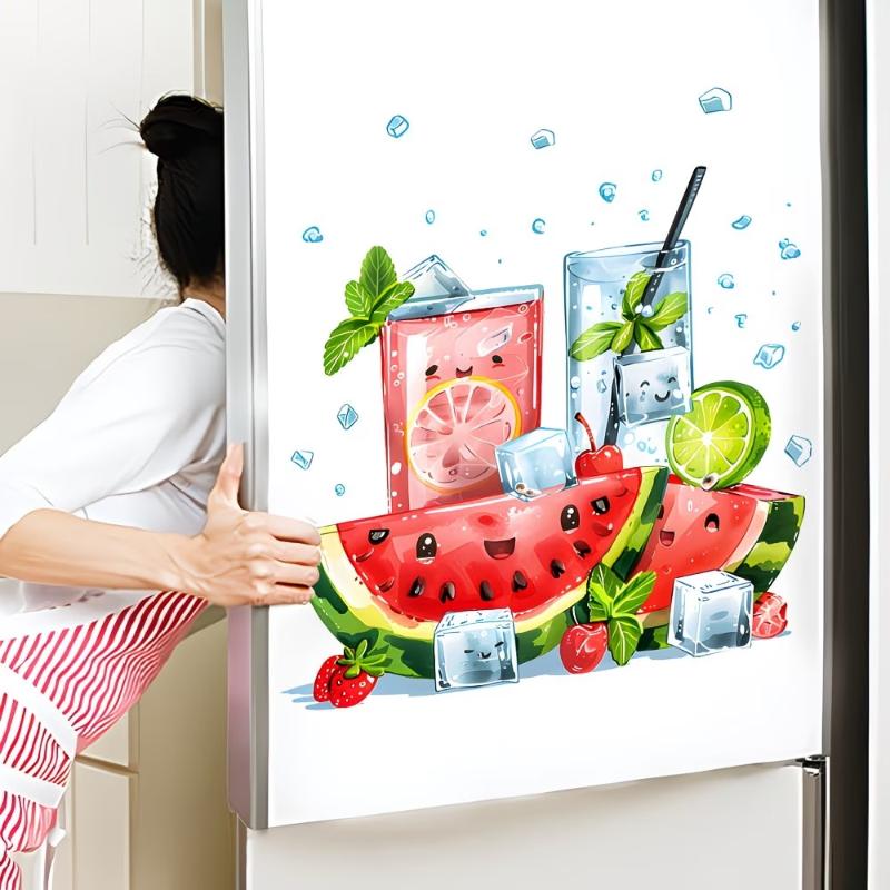 New Cool Summer Watermelon Dri - Commercial Kitchen Wall Panels ulasan dan harga