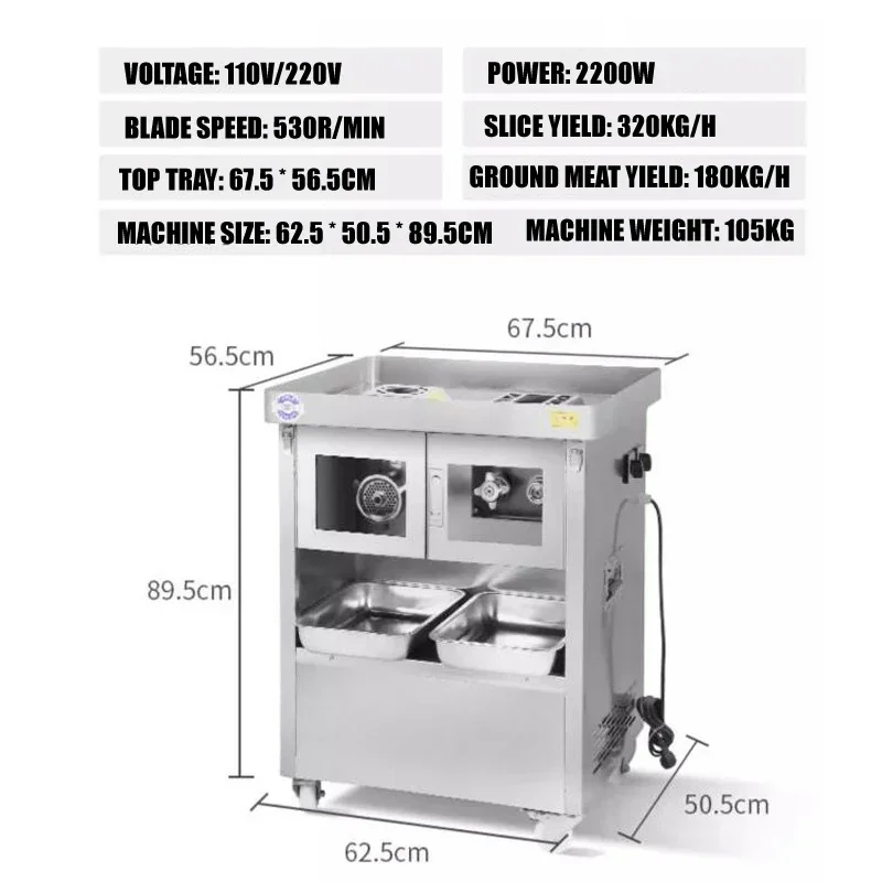Electric Grinder  Slicer Stain - Meat Grinder Electric ulasan dan harga