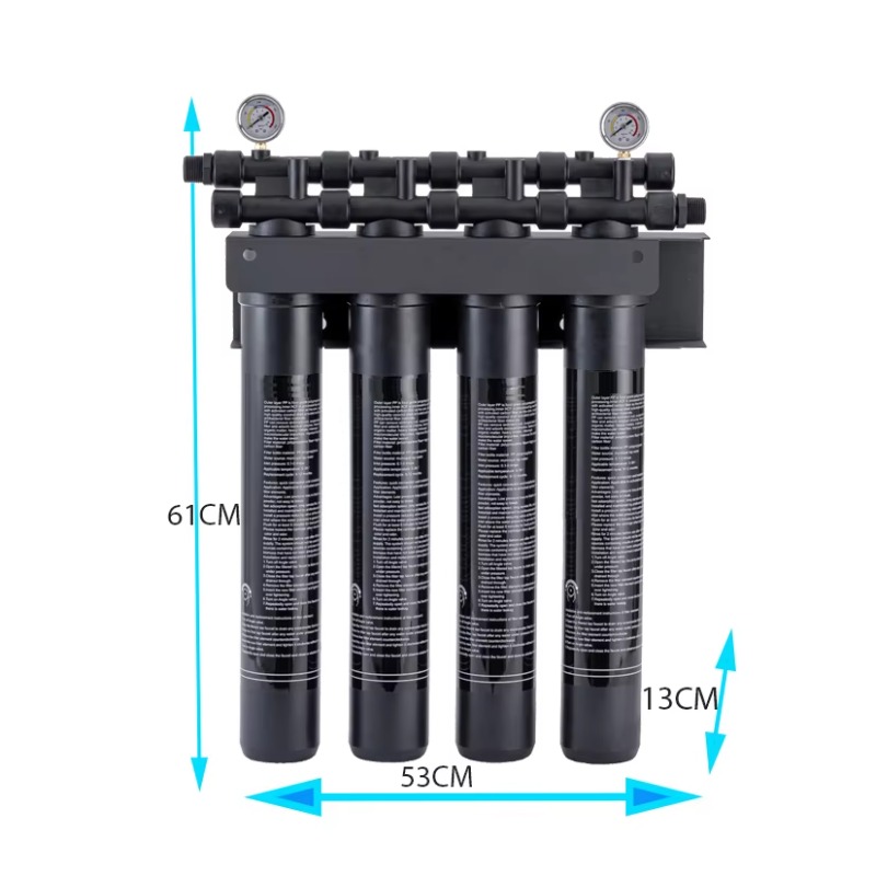 20 Inch 4 Stage Commercial Sys - Commercial Kitchen Water Filter ulasan dan harga