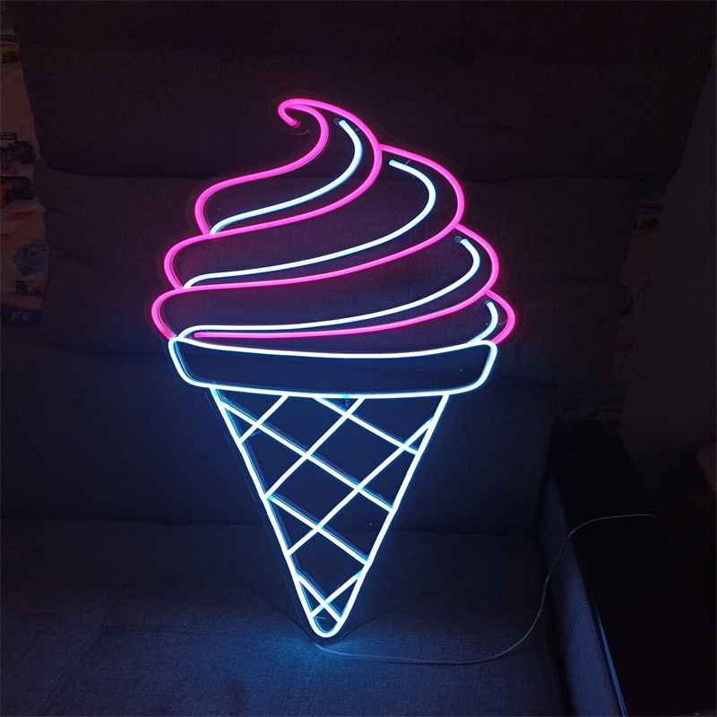 Ice Cream LED Neon Light | Wal - Commercial Kitchen Light ulasan dan harga