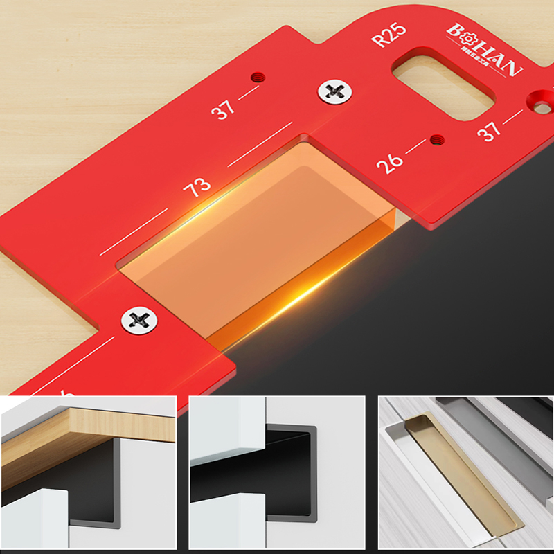 Invisible Embedded Handle Slot - Commercial Kitchen Layout ulasan dan harga