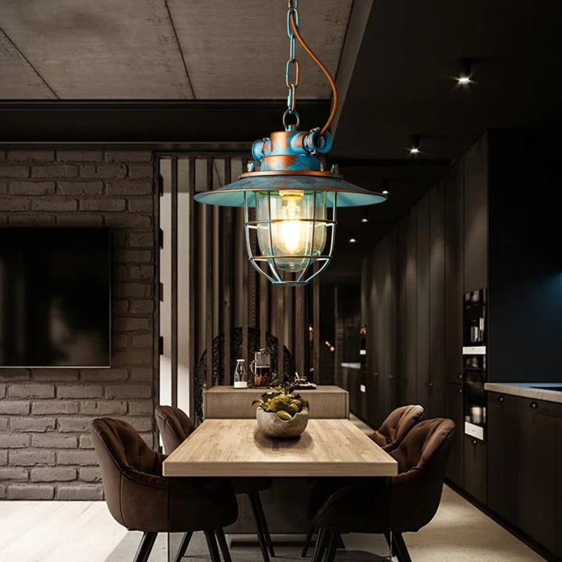 Vintage Glass Chandelier Loft  - Commercial Kitchen Light ulasan dan harga