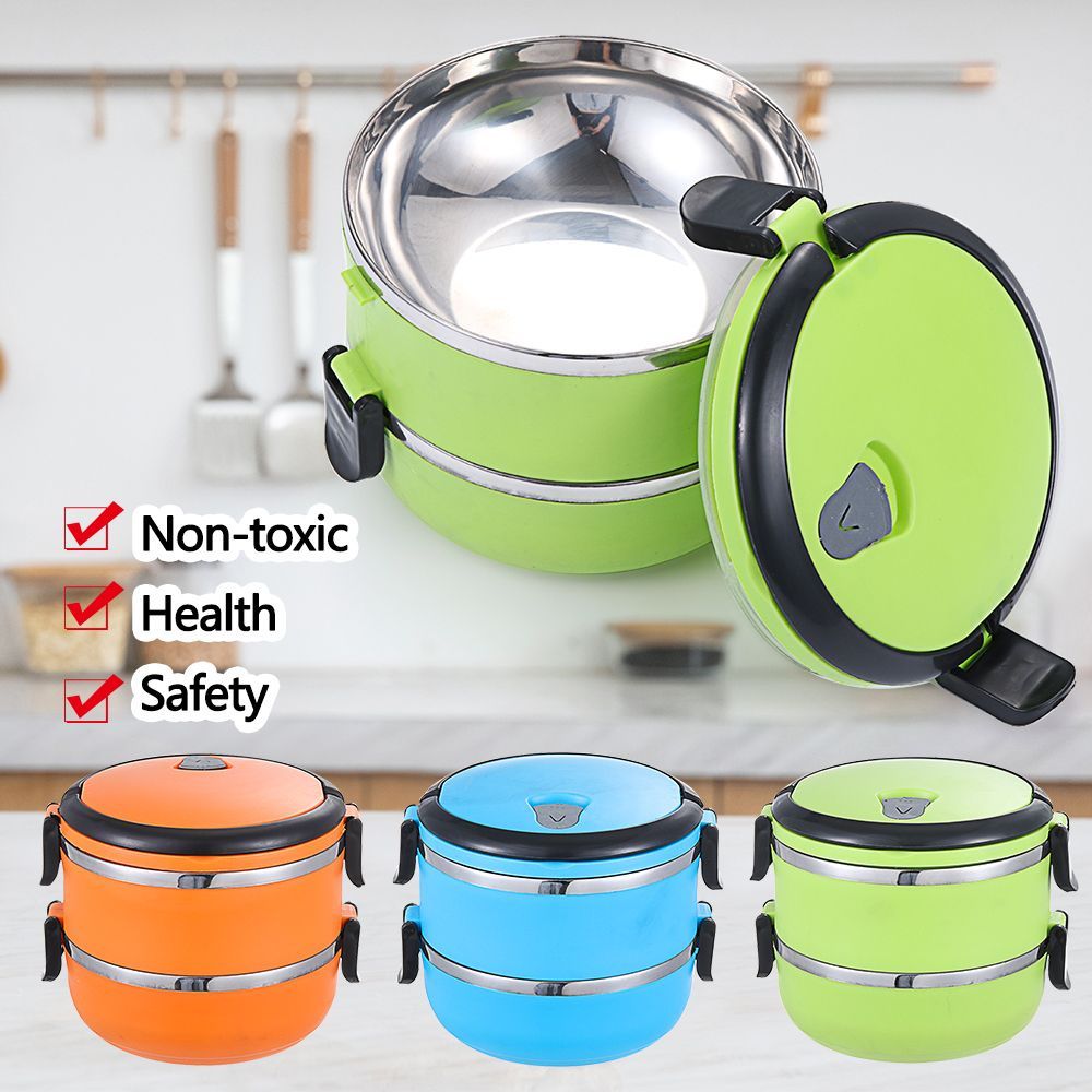 Hot Food Flask Stainless Steel - Food Warmer Display ulasan dan harga