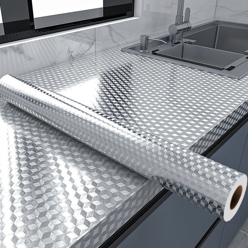 Aluminum Foil Anti Oil Kitchen - Commercial Kitchen Wall Panels ulasan dan harga