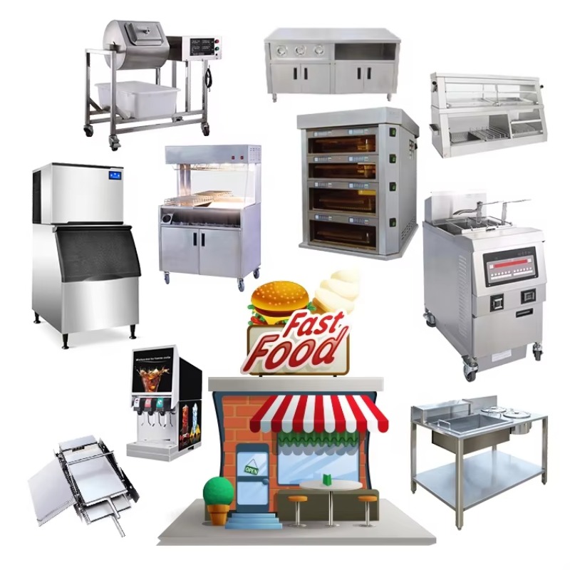 Fast Food Restaurant Equipment - Commercial Kitchen Layout ulasan dan harga