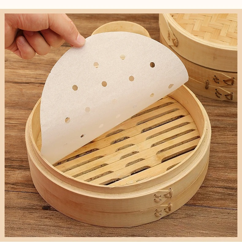 100Pcs Food Grade Disposable S - Commercial Kitchen Steamer ulasan dan harga