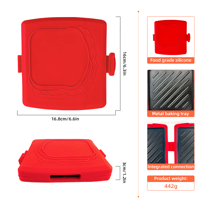 3-in-1 Microwave Sandwich Make - Sandwich Press Panini ulasan dan harga