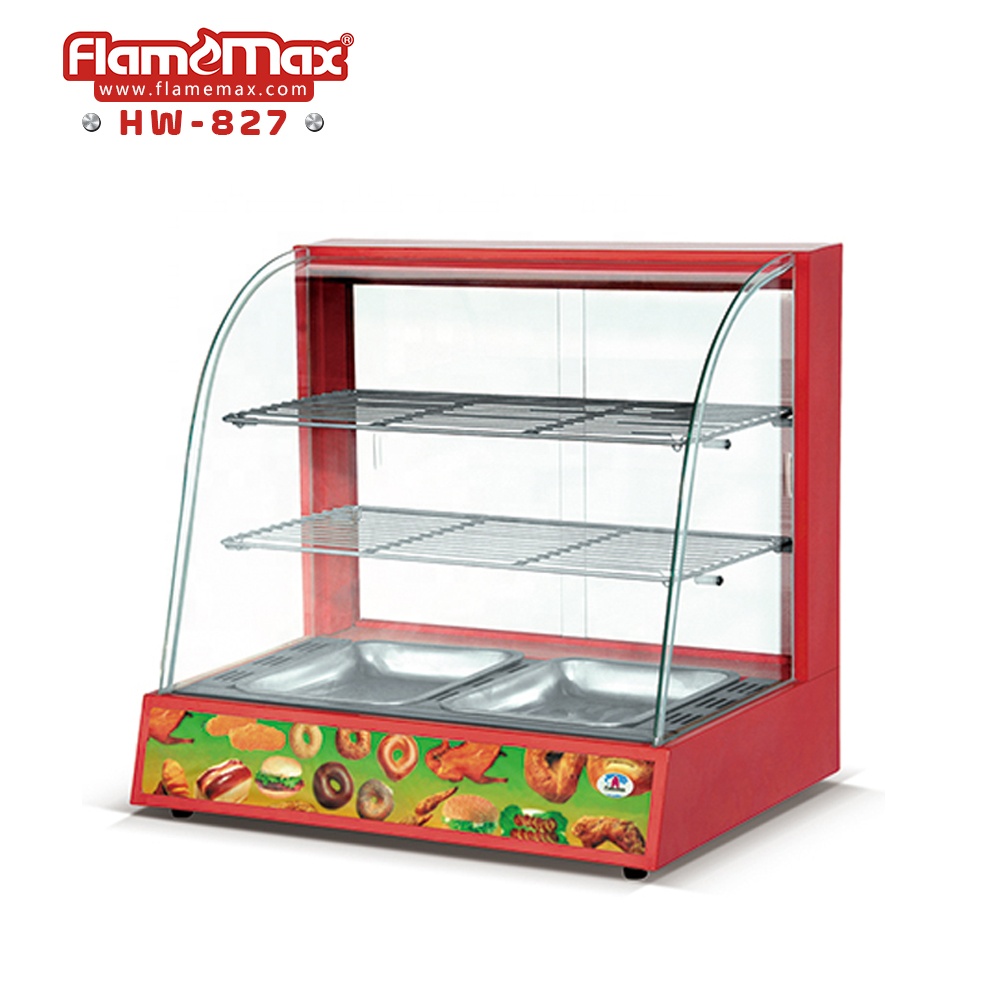 HW-660 Commercial Countertop F - Food Warmer Display ulasan dan harga