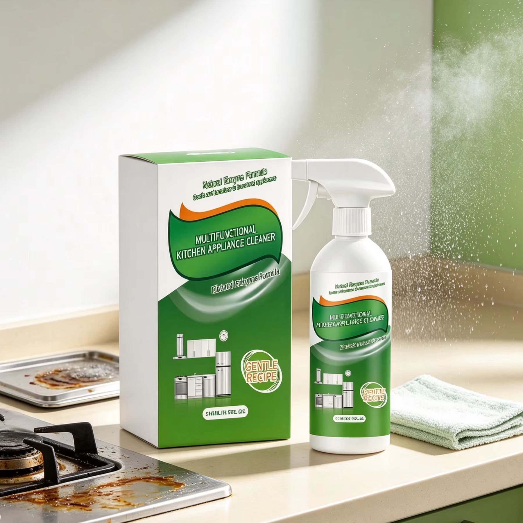 Multifunctional Kitchen Applia - Commercial Kitchen Grease Cleaner ulasan dan harga