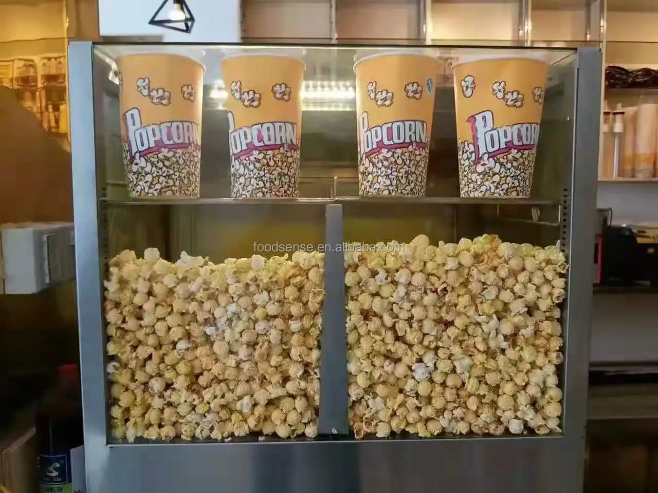 Commercial Popcorn Insulation  - Food Warmer Display ulasan dan harga