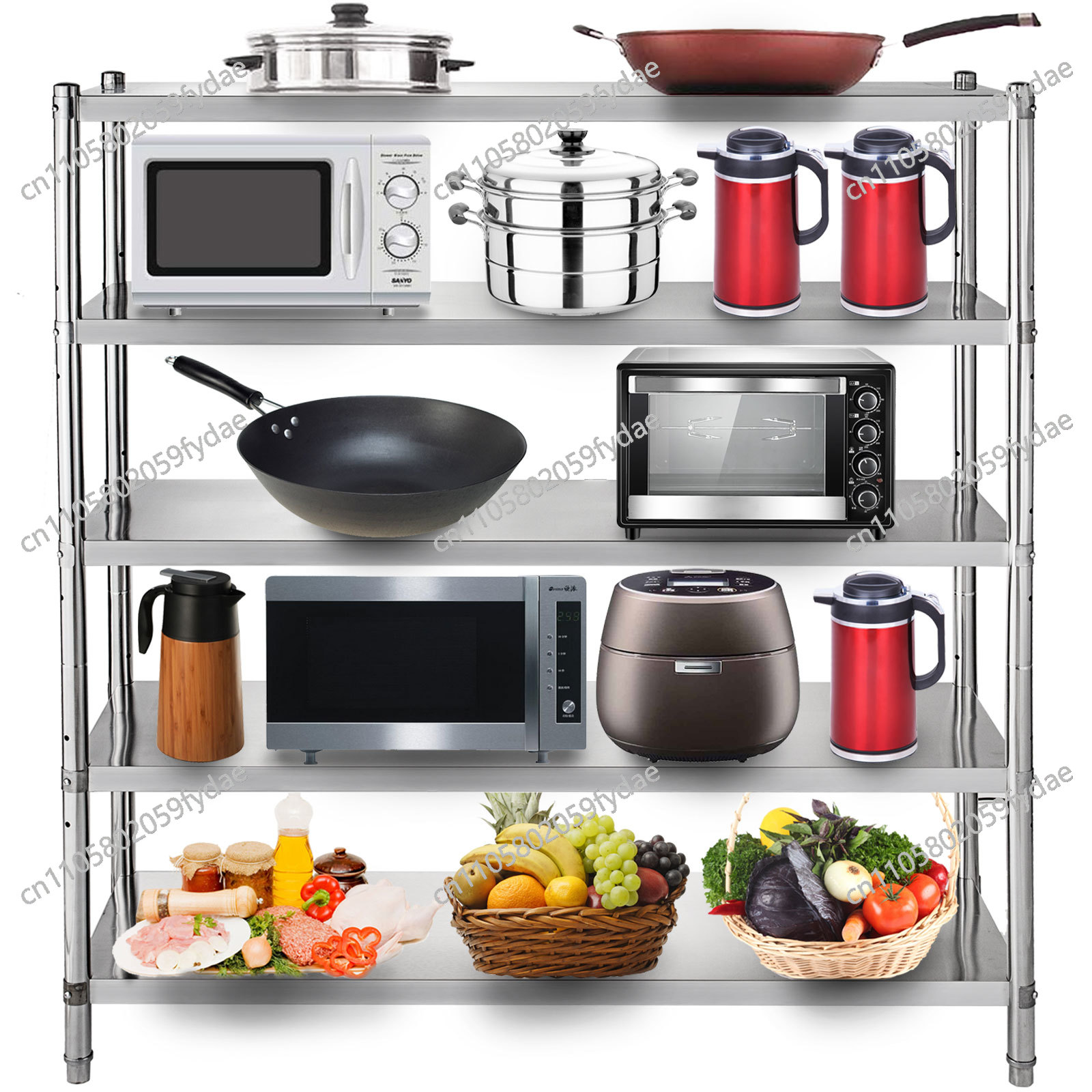 For 4-Tier Stainless Steel Com - Commercial Kitchen Warehouse ulasan dan harga